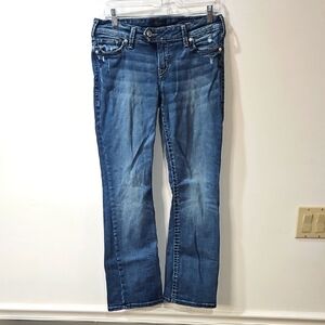 Silver Jeans Blue Straight Leg Denim